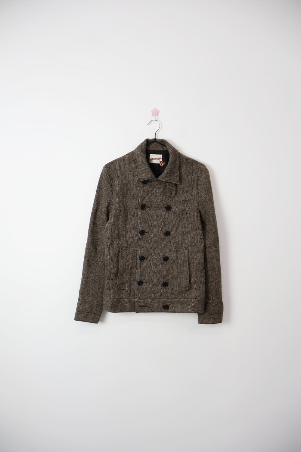Jpn Herringbone Wool Double Jacket 상품이미지4