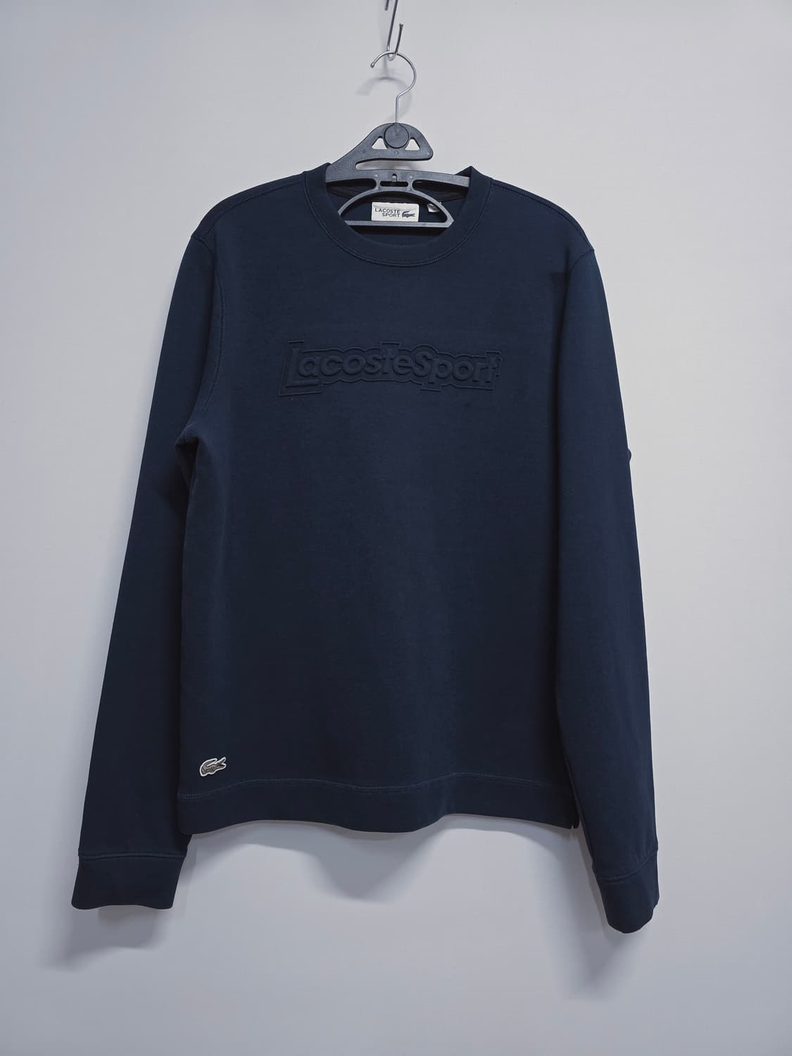 라코스테 스포츠 네이비 맨투맨 티셔츠 상품이미지1