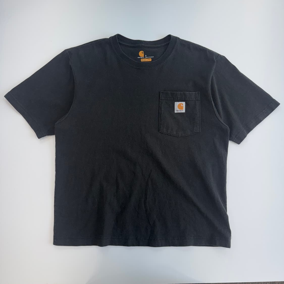 Carhartt 칼하트 원포켓 블랙 반팔 상품이미지3