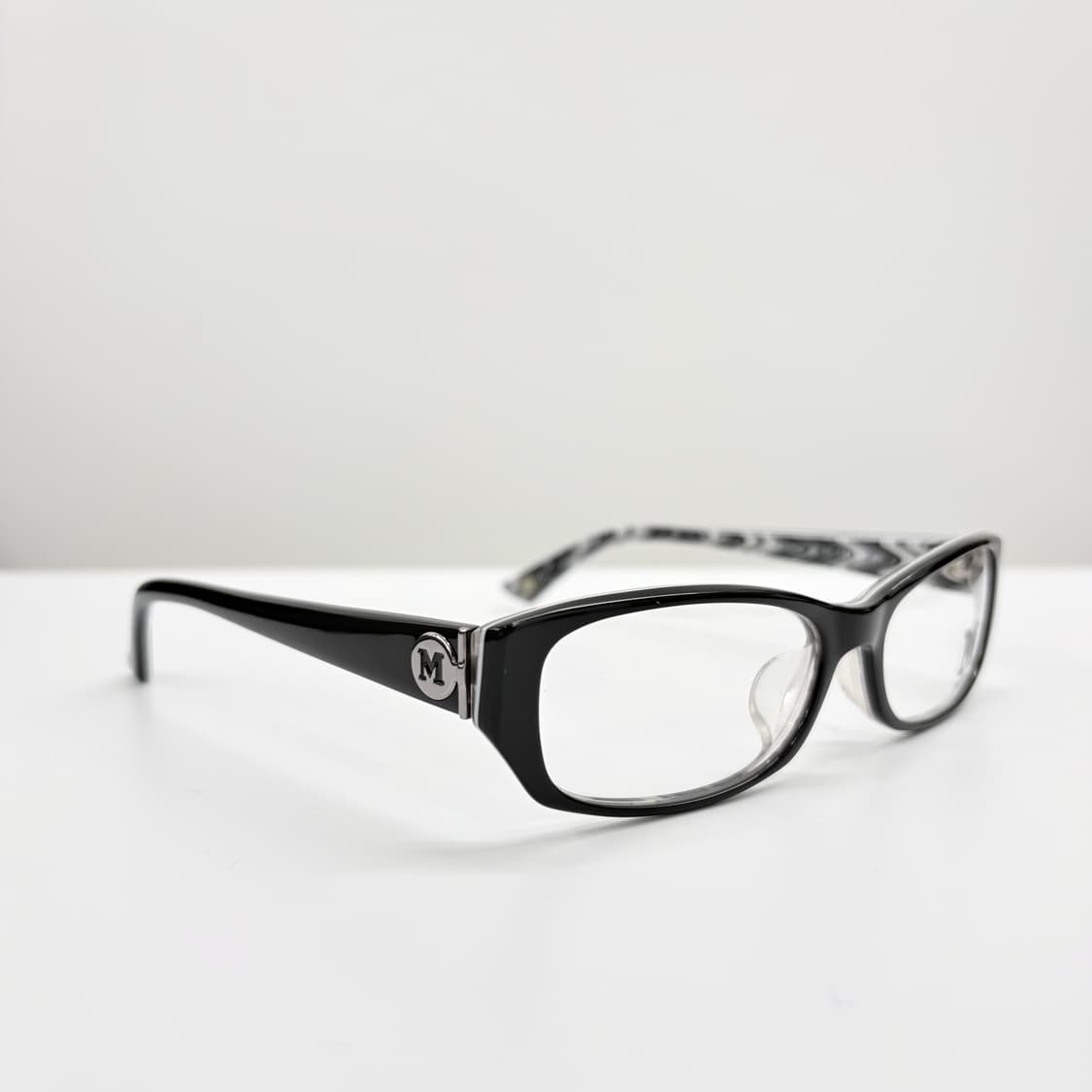 MISSONI 미쏘니 블랙 스퀘어 빈티지뿔테 상품이미지3