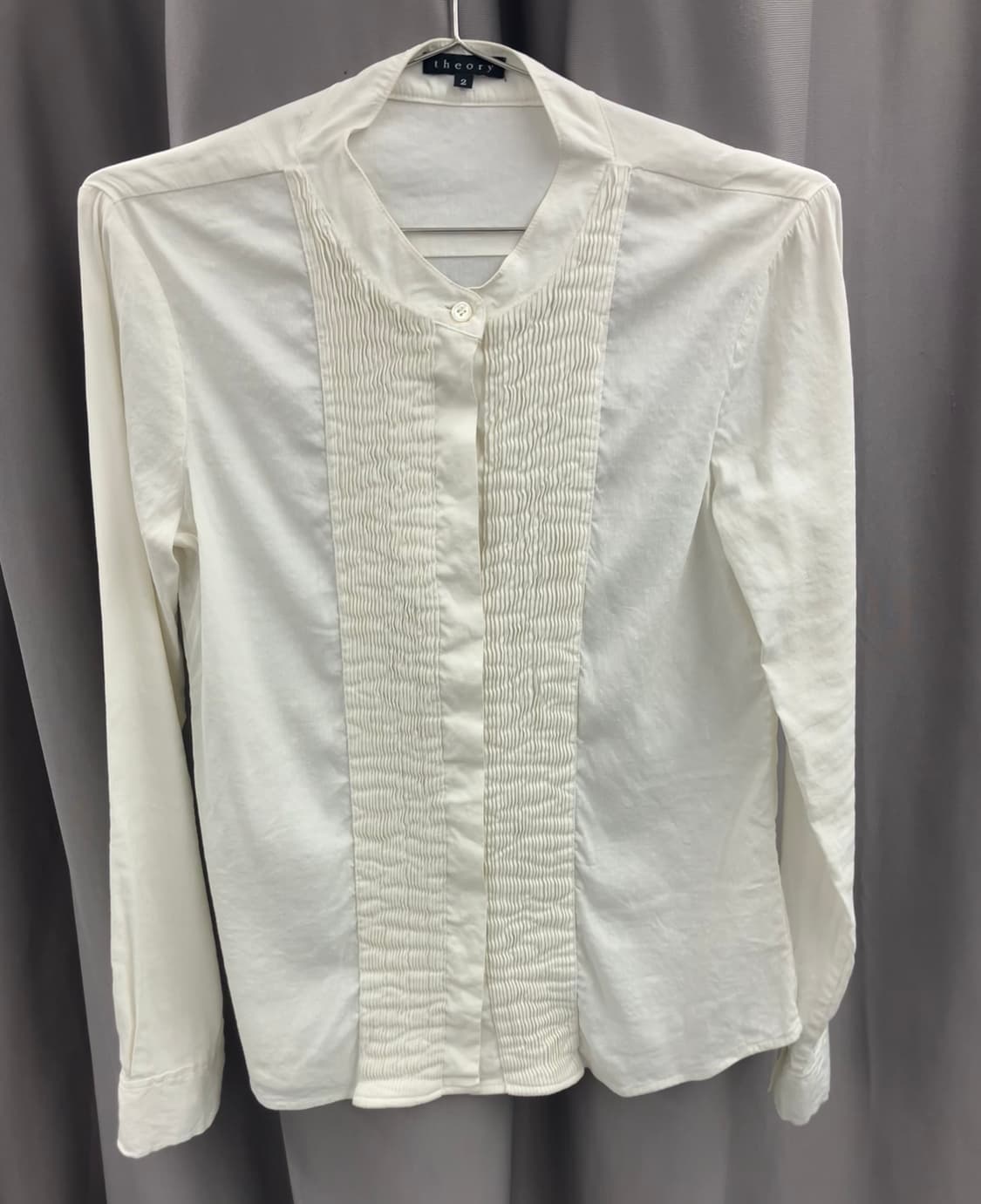 띠어리 프릴개더 블라우스  상품이미지1