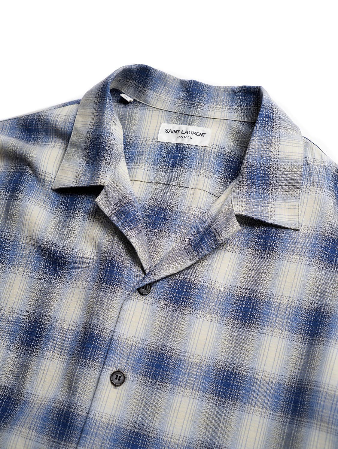 14AW Saint Laurent Ombre Check Shirt 상품이미지2