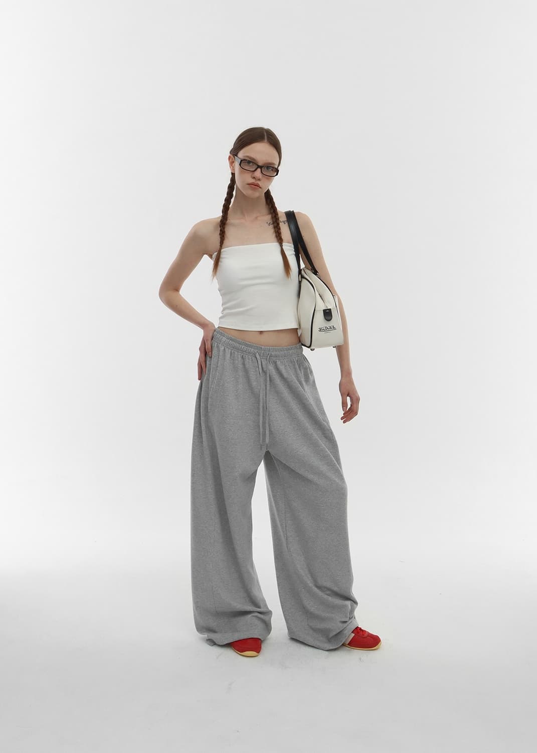 블랙업 밴딩팬츠  트레이닝팬츠 상품이미지2