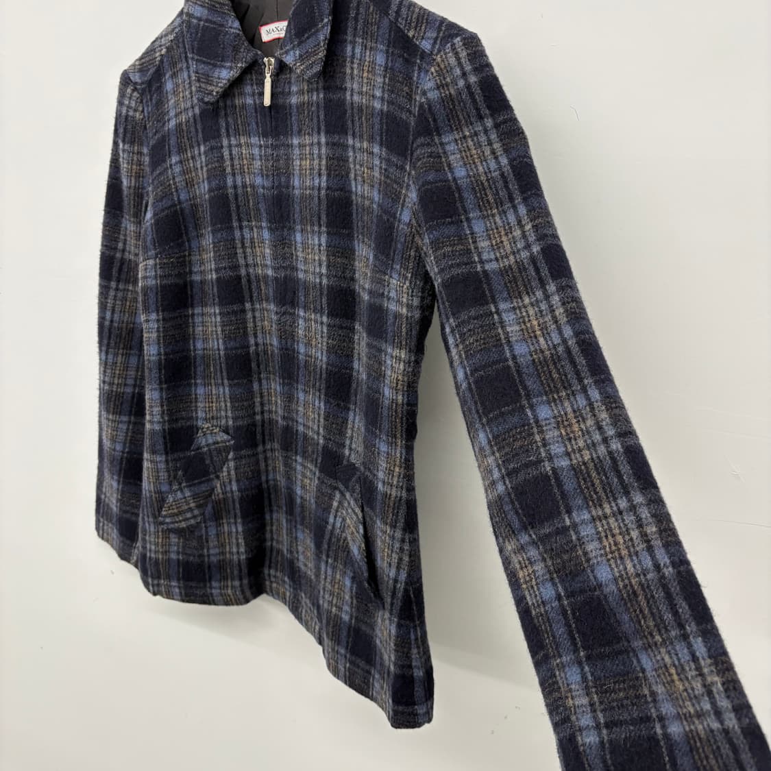 Max&Co. 체크 울 자켓 여/M 상품이미지3