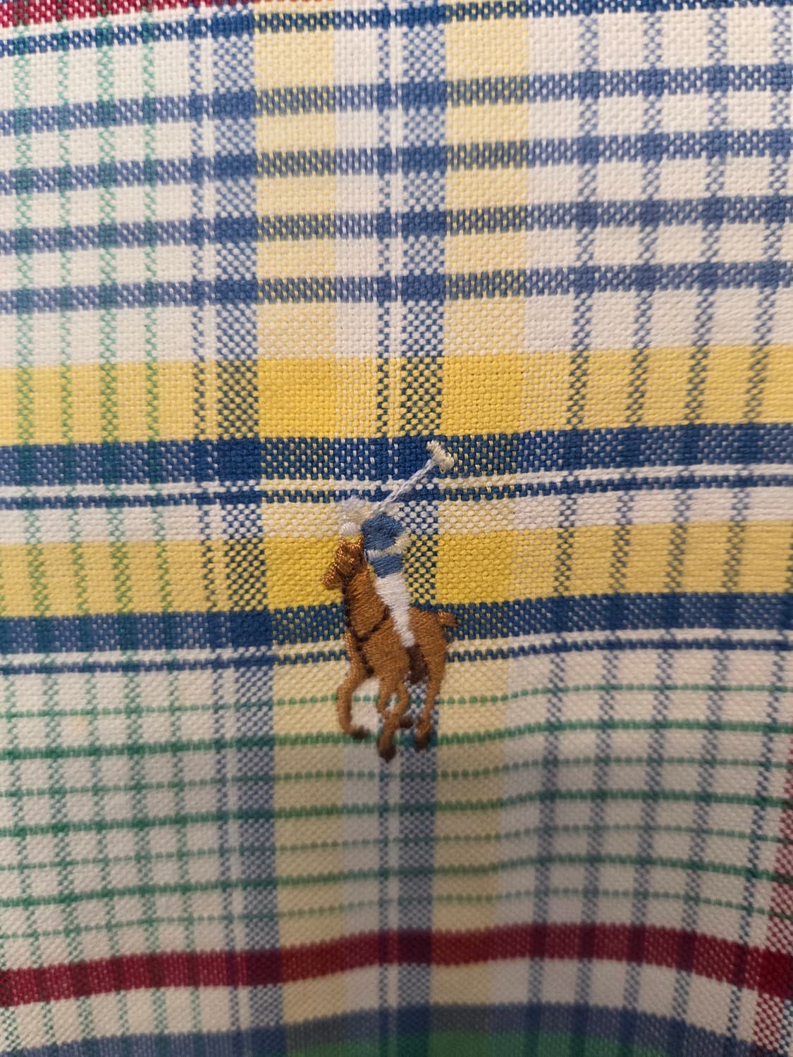 폴로랄프로렌 체크셔츠 (봄.가을용) 상품이미지5