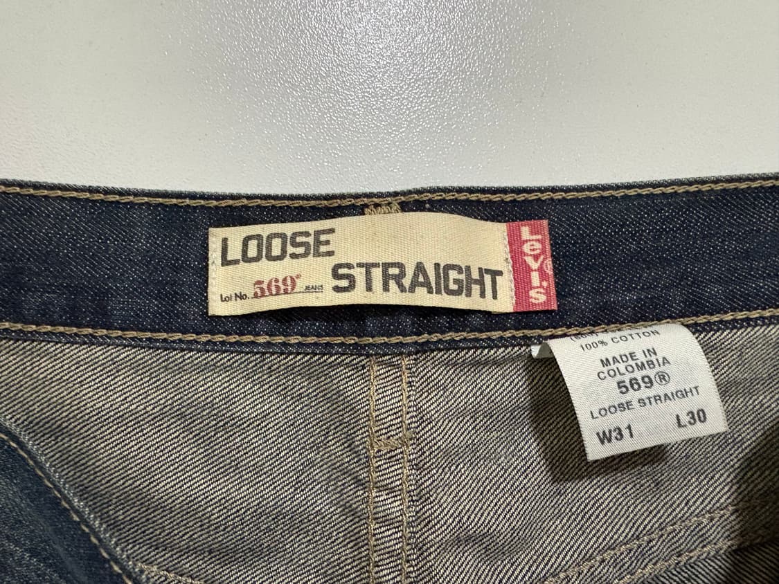 리바이스 569 loose straight커스텀 데님 상품이미지3