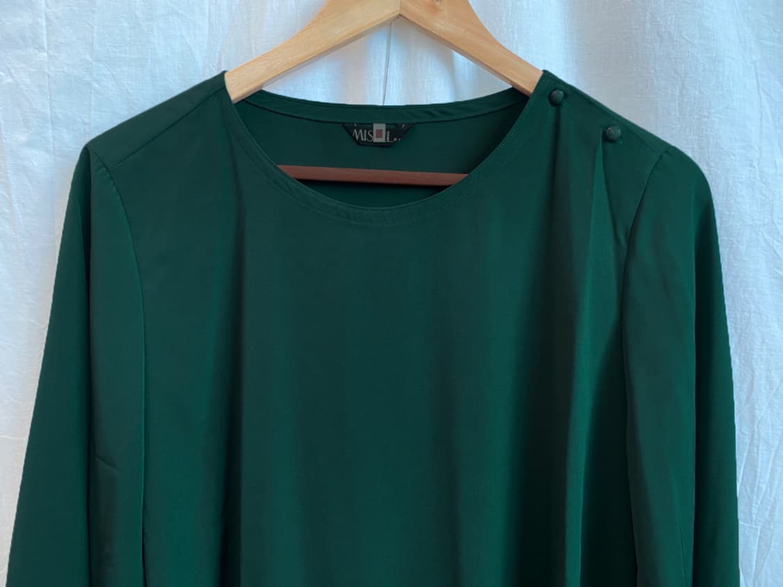 MISSEL 청록블라우스(L) 상품이미지3