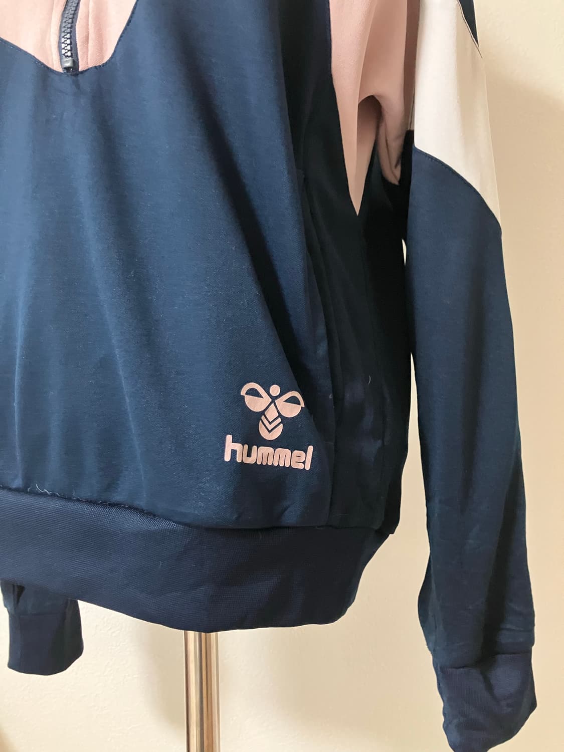 험멜 hummel 반집업 맨투맨 져지 트랙자켓 y2k 상품이미지2