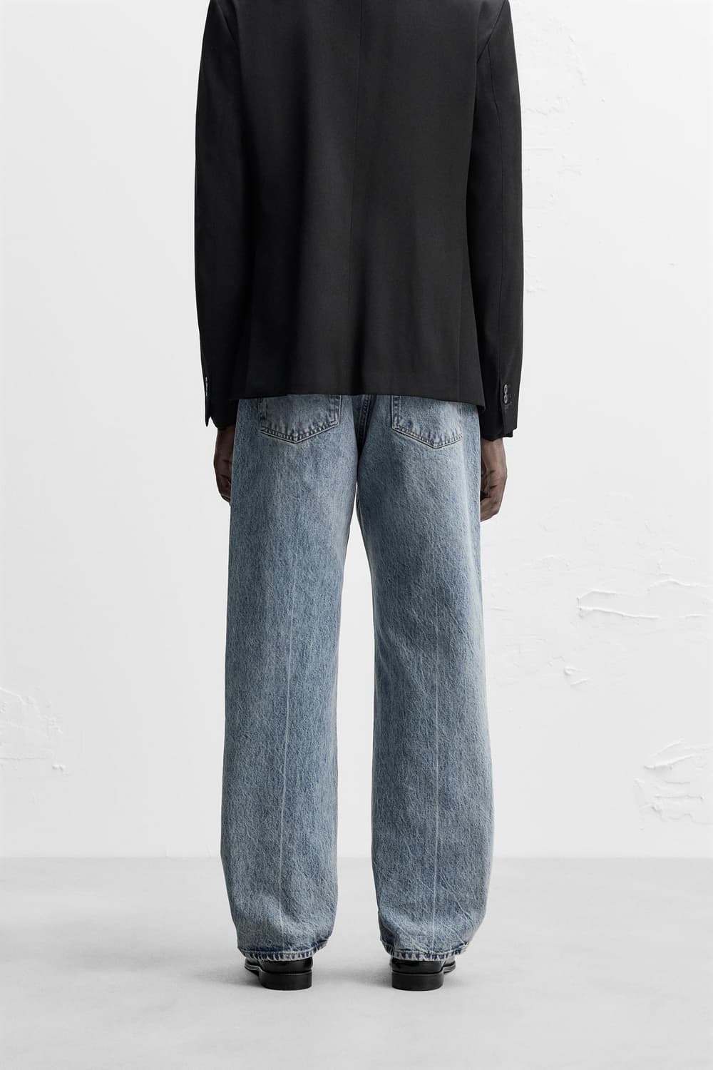 자라 오리진 라이트 블루 스트레이트 진 31사이즈 상품이미지4