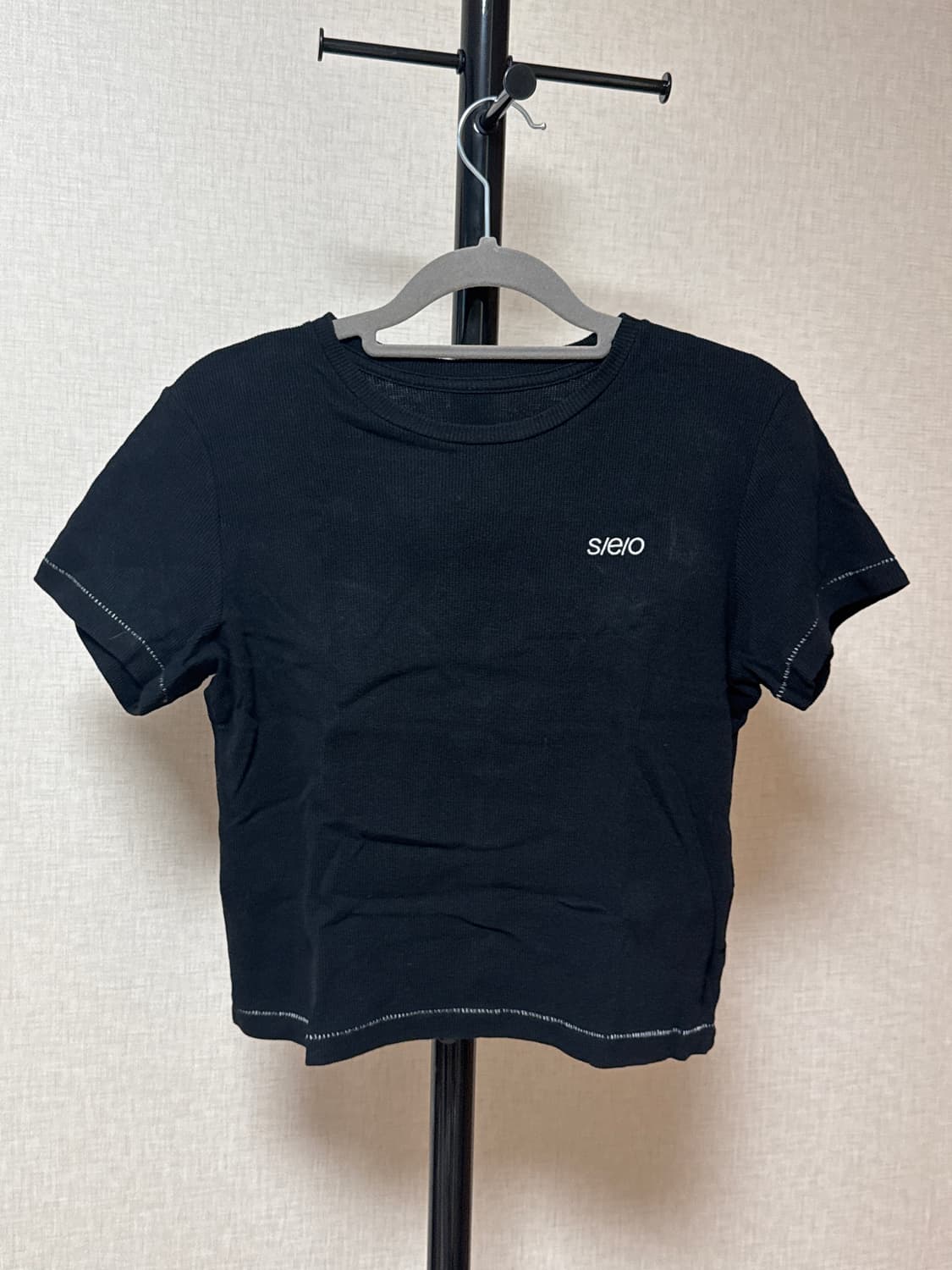 Seo 블랙 반팔티 상품이미지1