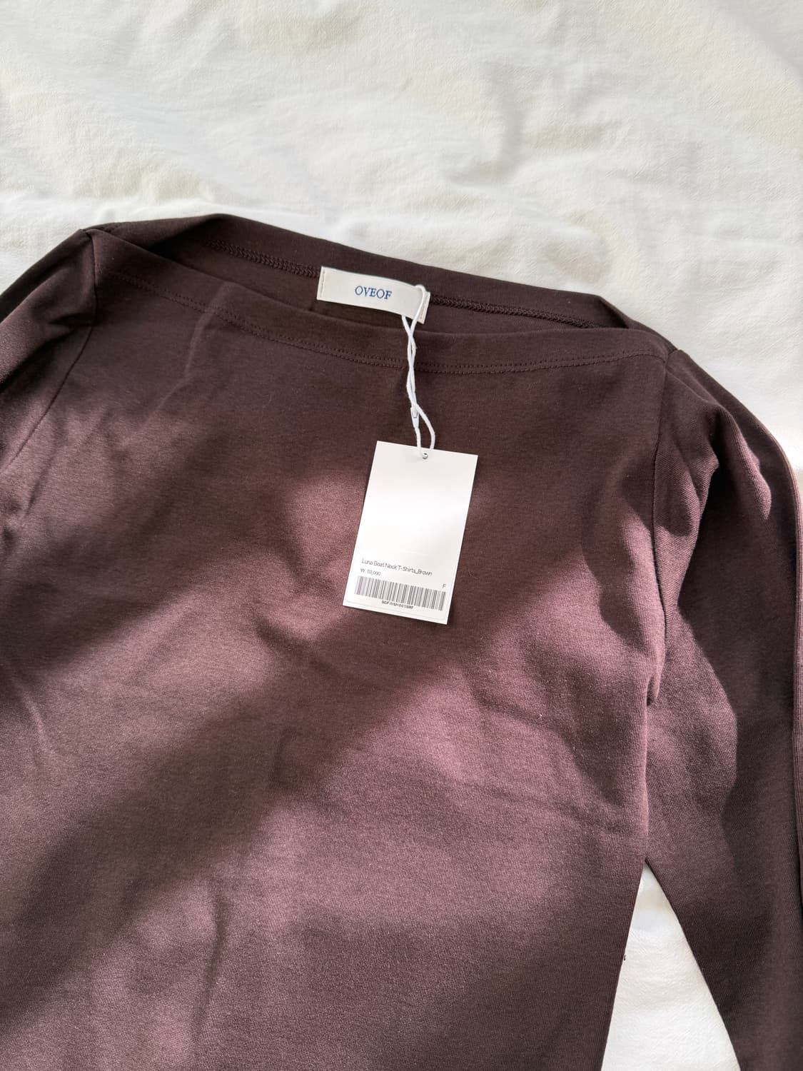 오브오브 루나 보트넥 티셔츠 상품이미지4