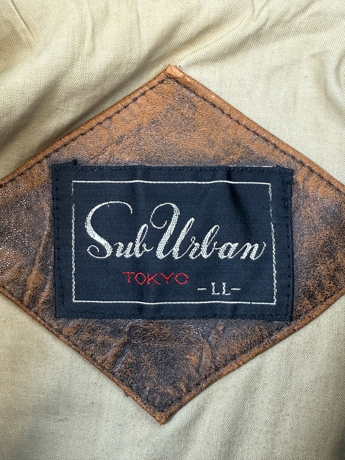 서브어반도쿄 U.S.A.F 타입 A-2 레더 자켓  상품이미지6