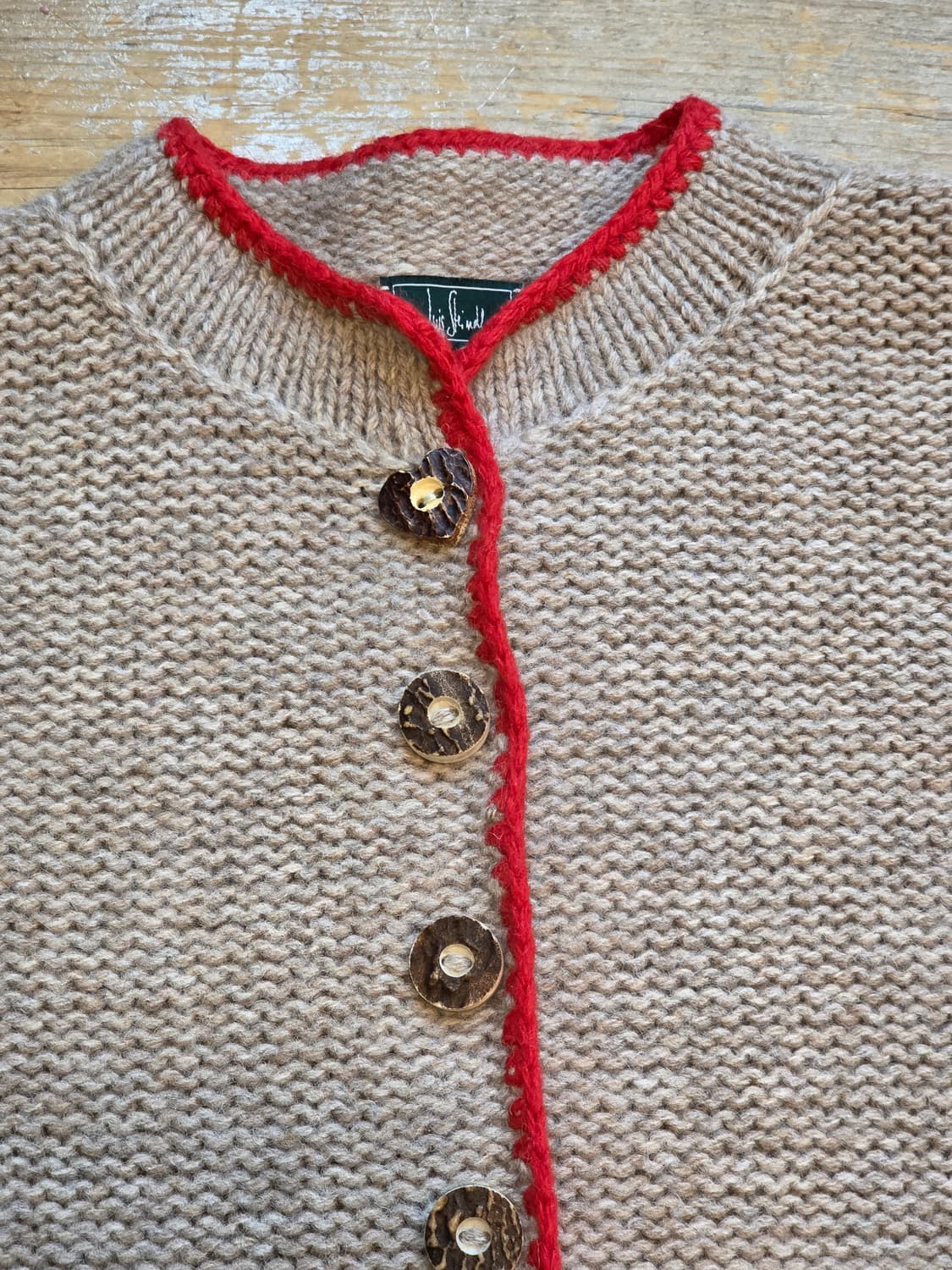 티롤 오스트리아 울 가디건 상품이미지3