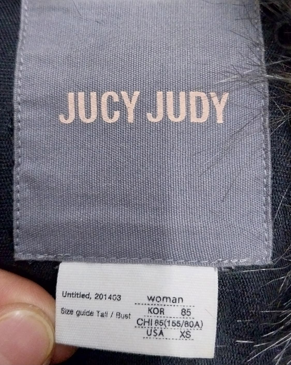 jucy judy 컬러풀 페이크 퍼 롱코트 85 (엄청크게나옴 88까지) 상품이미지5