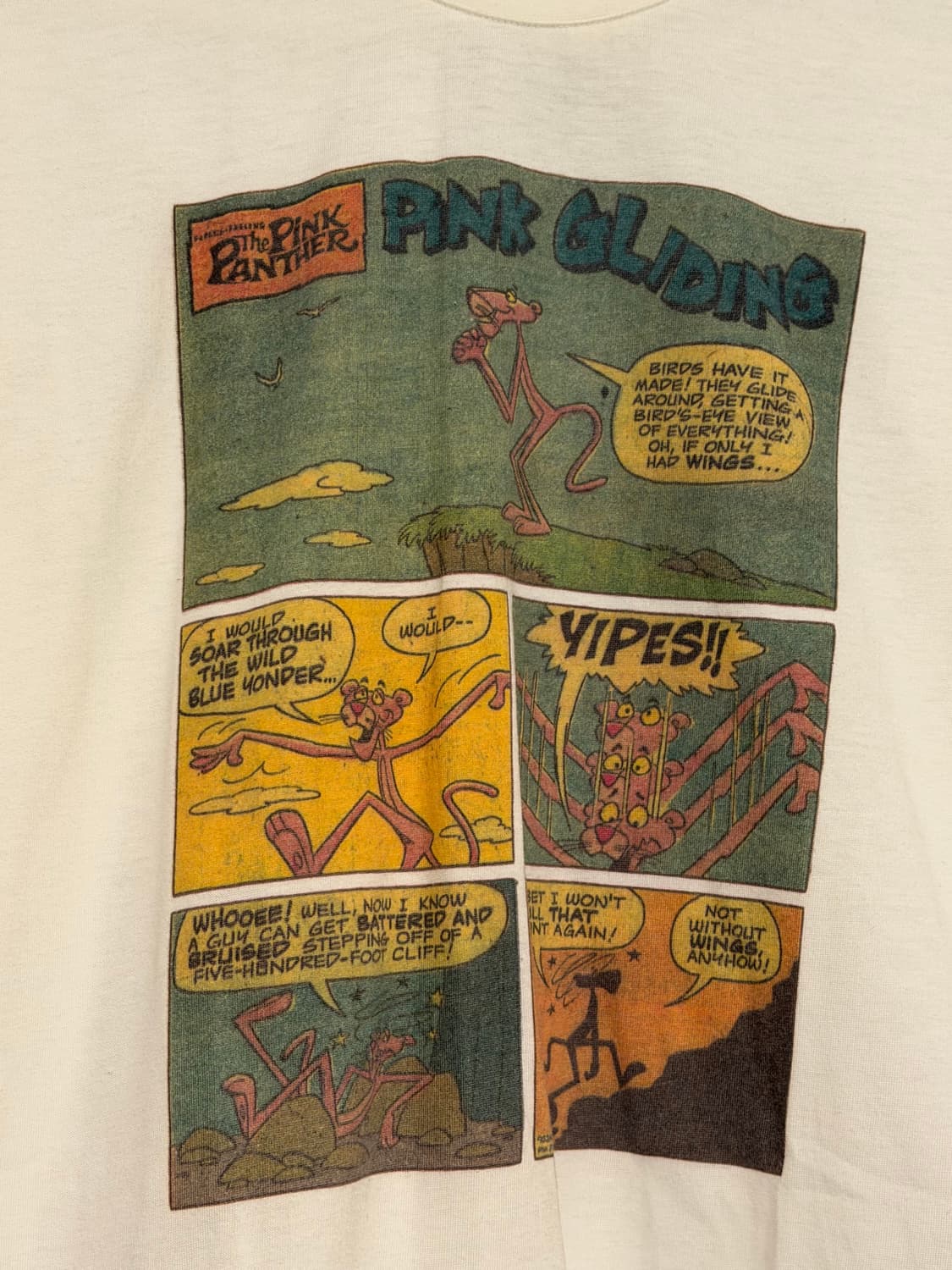 핑크팬서 카툰 오리지널 빈티지 티셔츠 상품이미지2