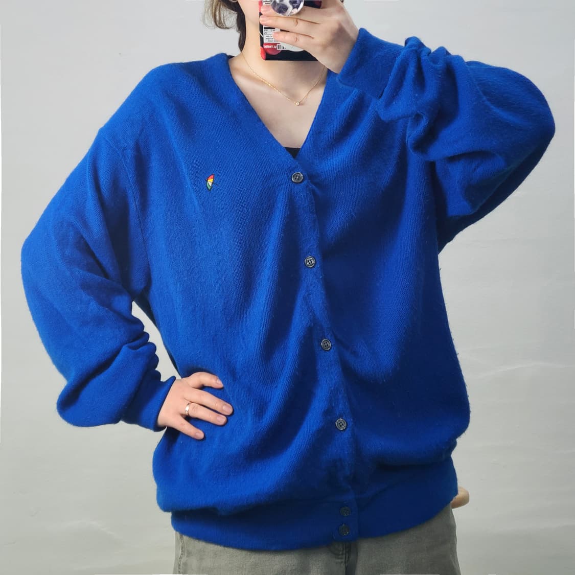 [XL]아놀드파마 브이넥 가디건 상품이미지2