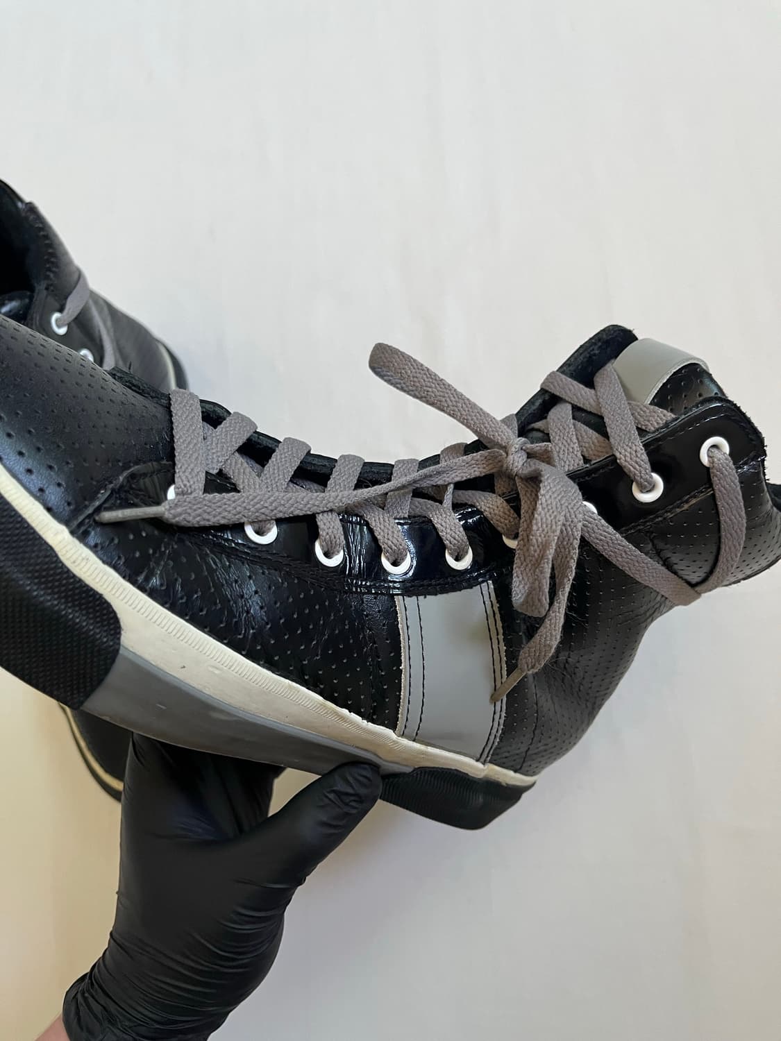 nil admirari leather high-cut sneakers 상품이미지8