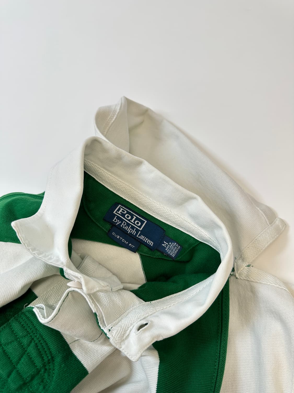 90s 폴로 랄프로렌 럭비 롱슬리브 셔츠 M 상품이미지5