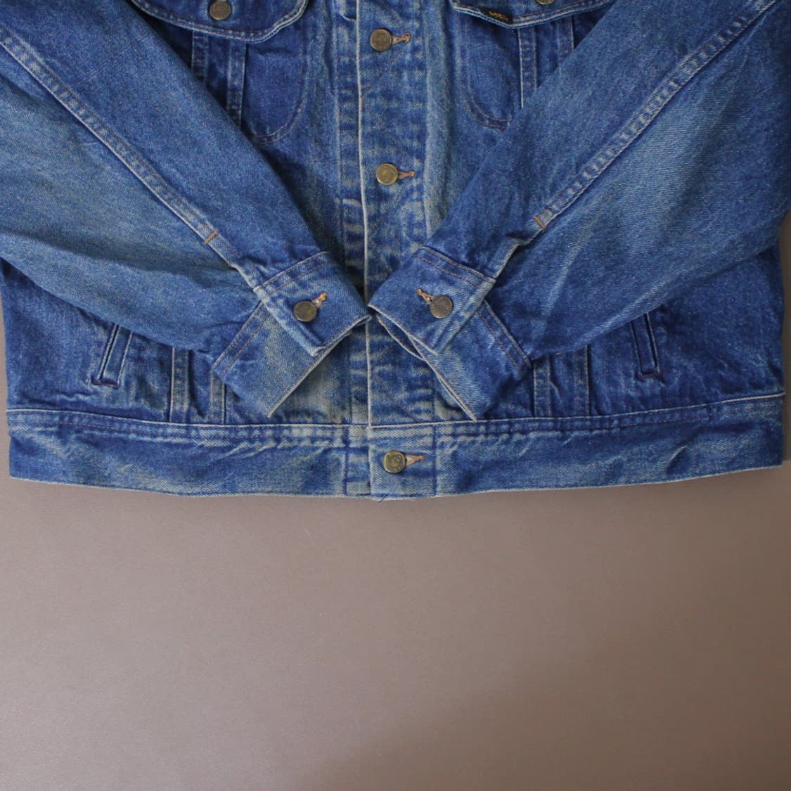 80s LEE 리 USA 생산 데님 트러커 자켓 상품이미지3