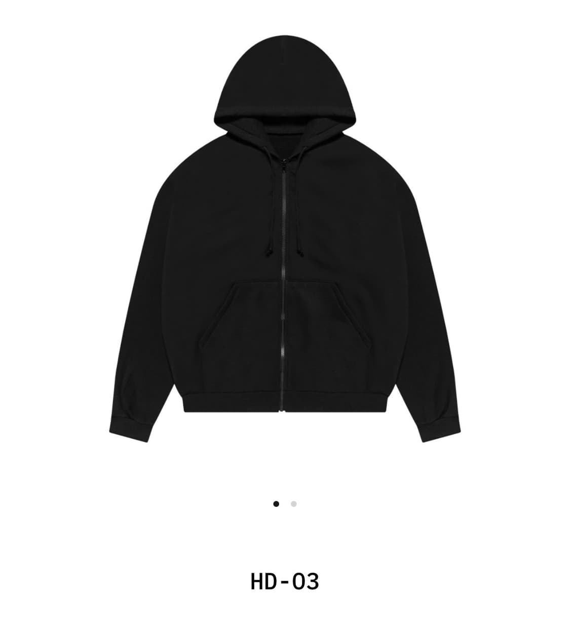 Yeezy HD-03 BLACK 상품이미지1