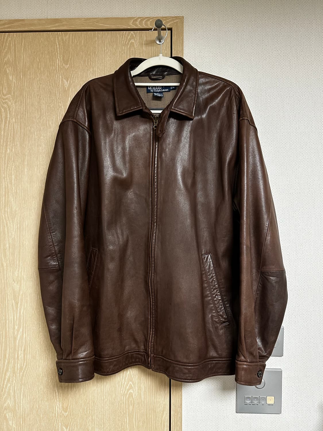 폴로 랄프로렌 맥스웰 레더 자켓 상품이미지1