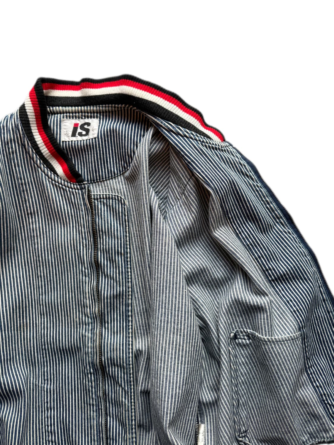 80s 이세이스포츠 히코리 봄버자켓 XL 상품이미지5