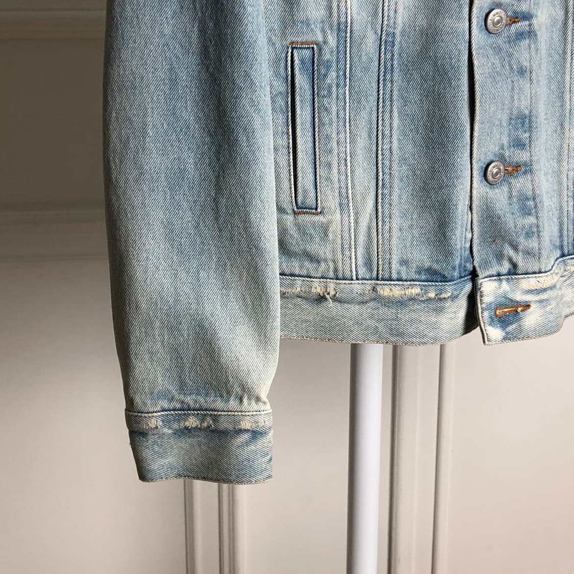 마르지엘라mm6 카라리스 변형 데님자켓 상품이미지7