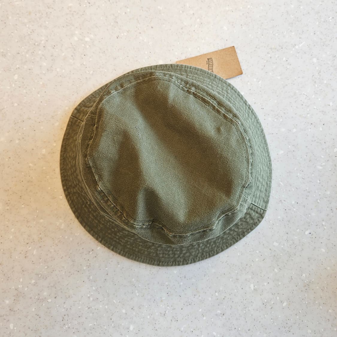 STUSSY / JP 코튼 카키그린 버킷햇 상품이미지3