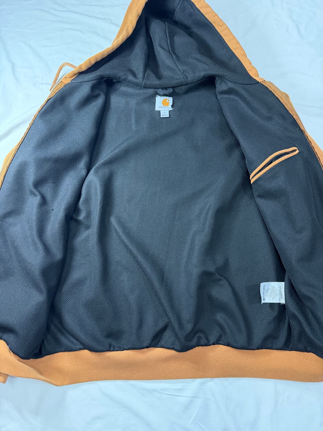 칼하트 레인디펜더 써멀 후드집업 표기S 실측 100~ 상품이미지4