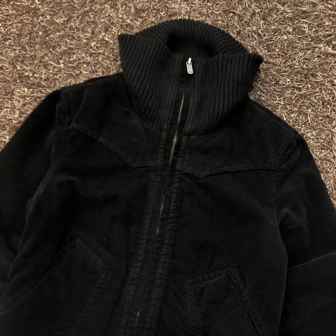 아르마니 익스체인지 투웨이 집업 하이넥 자켓 상품이미지2