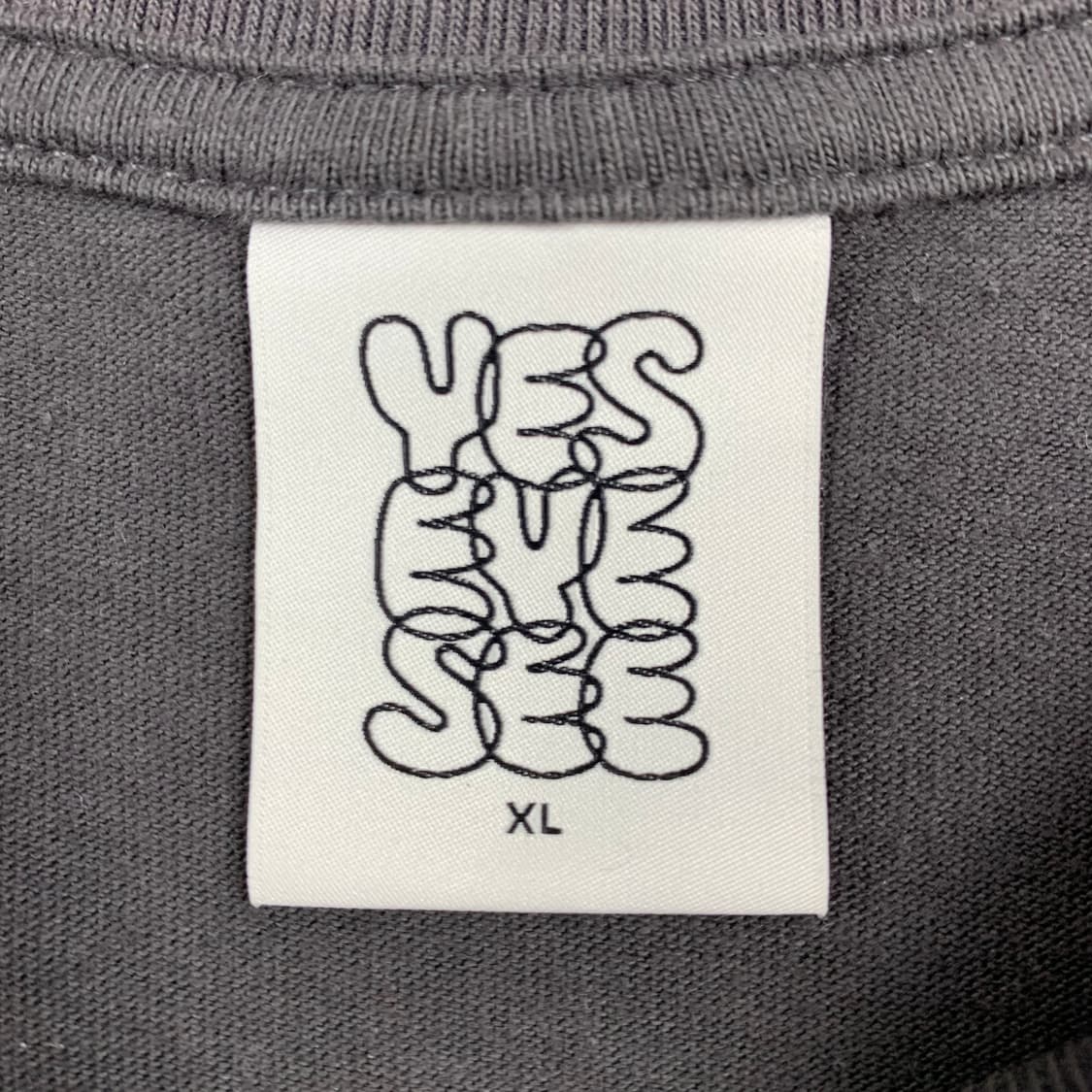 예스아이씨 빅로고 롱슬리브 티셔츠 머드  상품이미지7