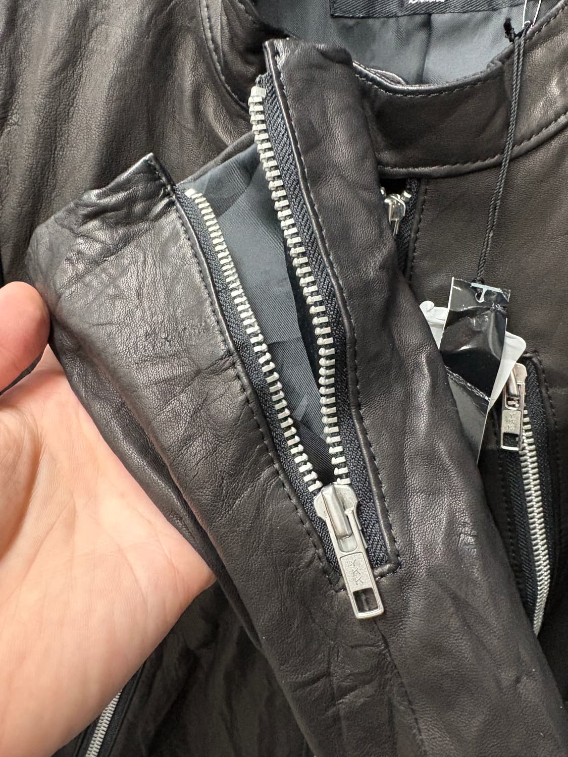 Veste La Vita 리얼 레더 (양가죽) 자켓 상품이미지3