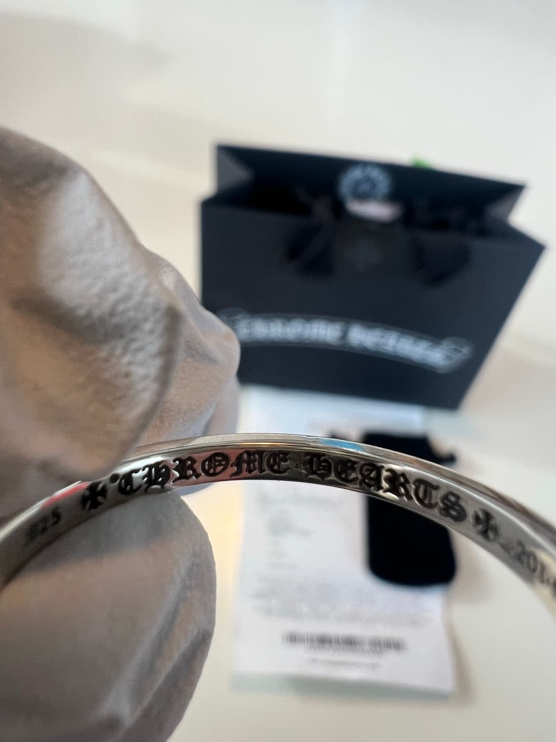 [us11.5] 크롬하츠 베이비 플로랄링 상품이미지7