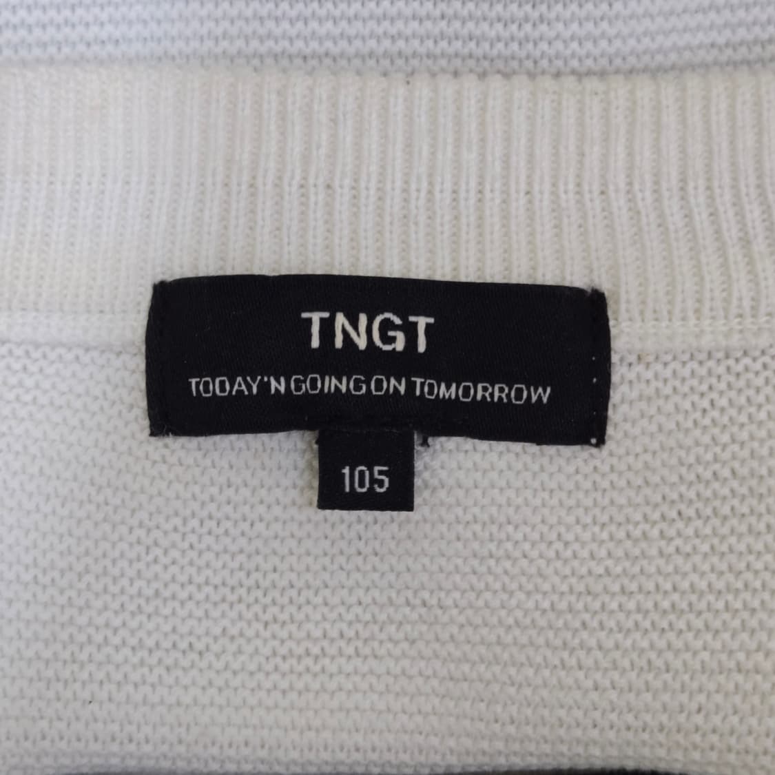 [105] TNGT 컬러블록 니트 상품이미지4