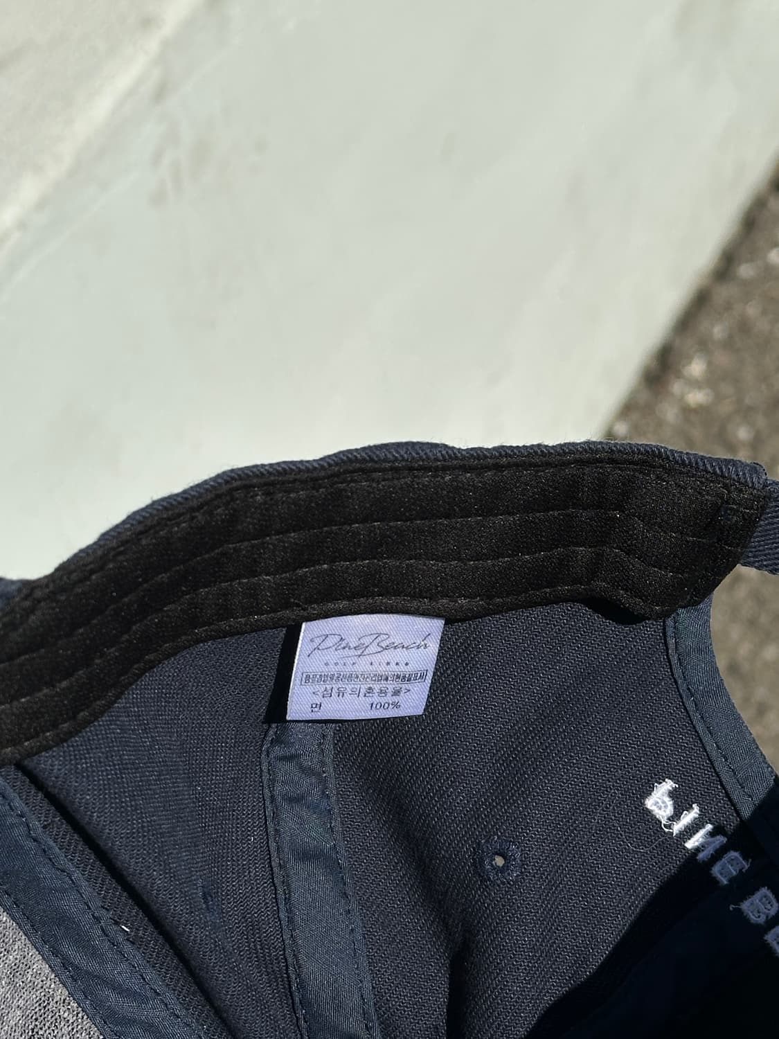 [M] 파인비치 골프 링크스 네이비 볼캡 모자 상품이미지7