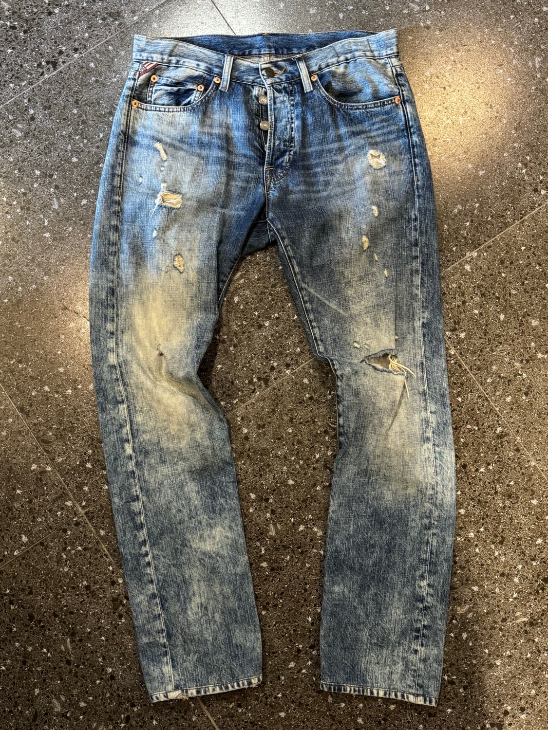 폴로 데님 앤 서플라이 디스트로이드 진 상품이미지2