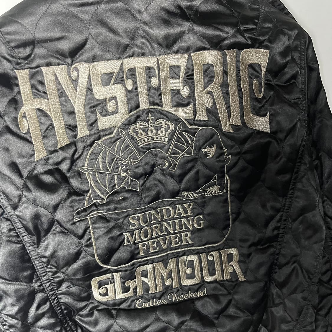 [Hysteric Glamour] 히스테릭글래머 퀼팅 봄버 자켓 상품이미지4