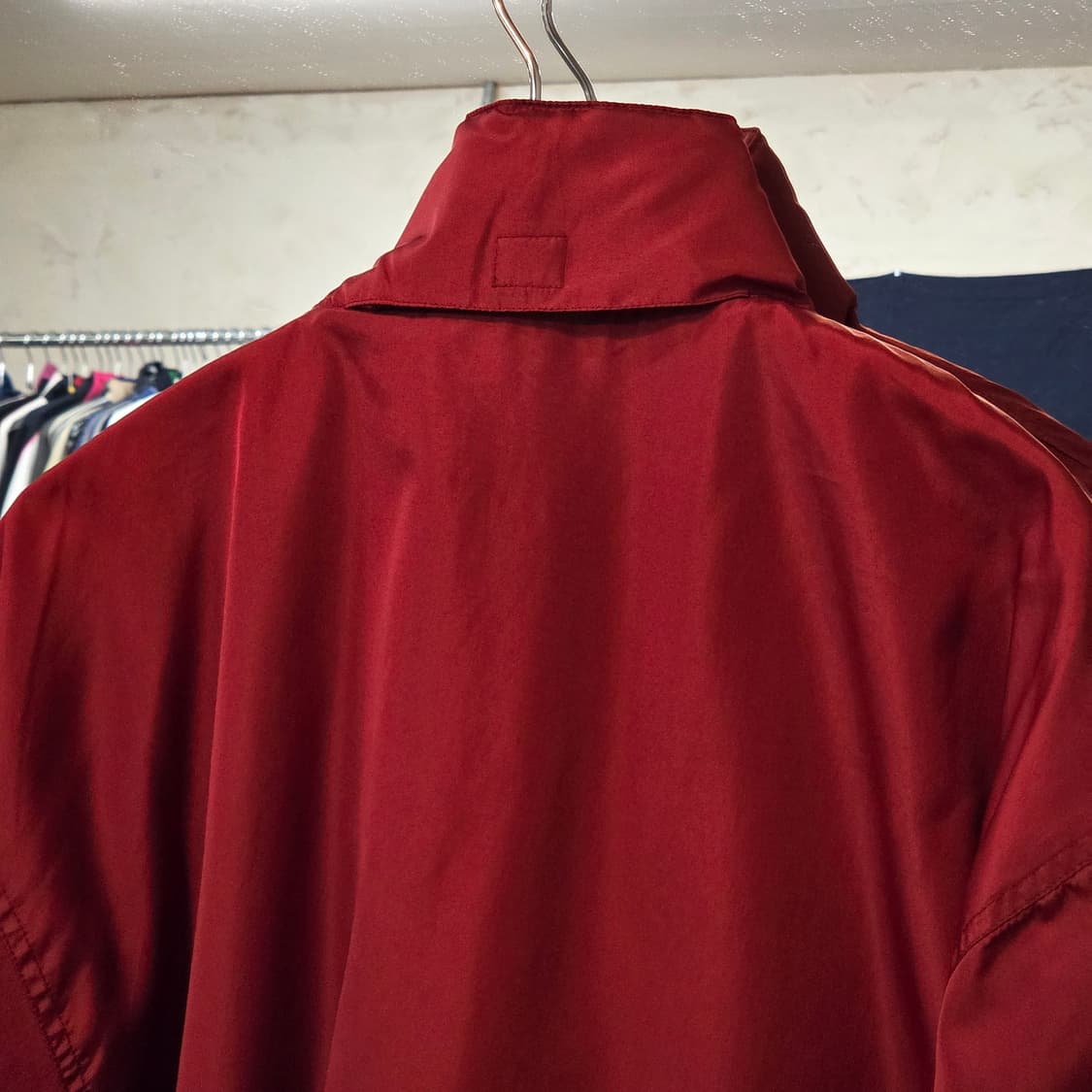 JPN 케파 올드스쿨 레드 배색 바람막이 상품이미지7