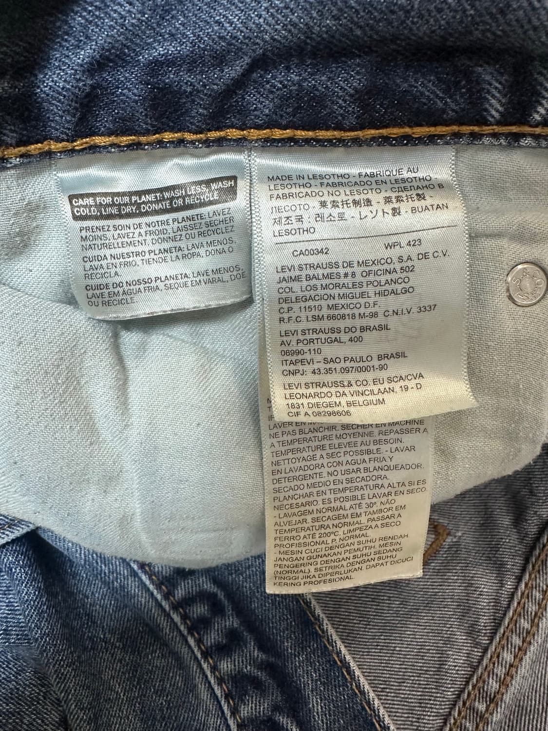 빈티지 리바이스 진 청바지 상품이미지6