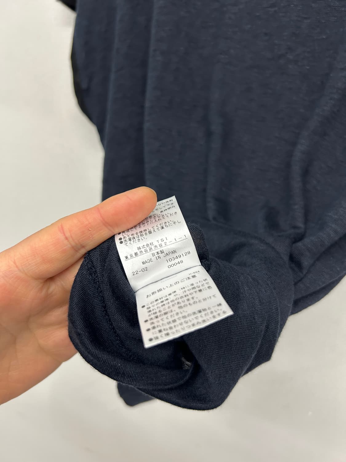 마가렛호웰 린넨 여름 니트 티셔츠 상품이미지4