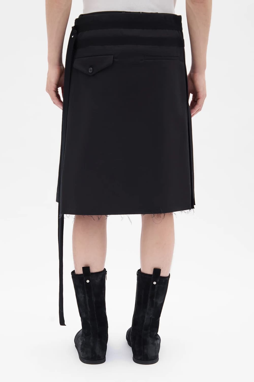 [M/L] ANN DEMEULEMEESTER MANE 스커트 상품이미지3