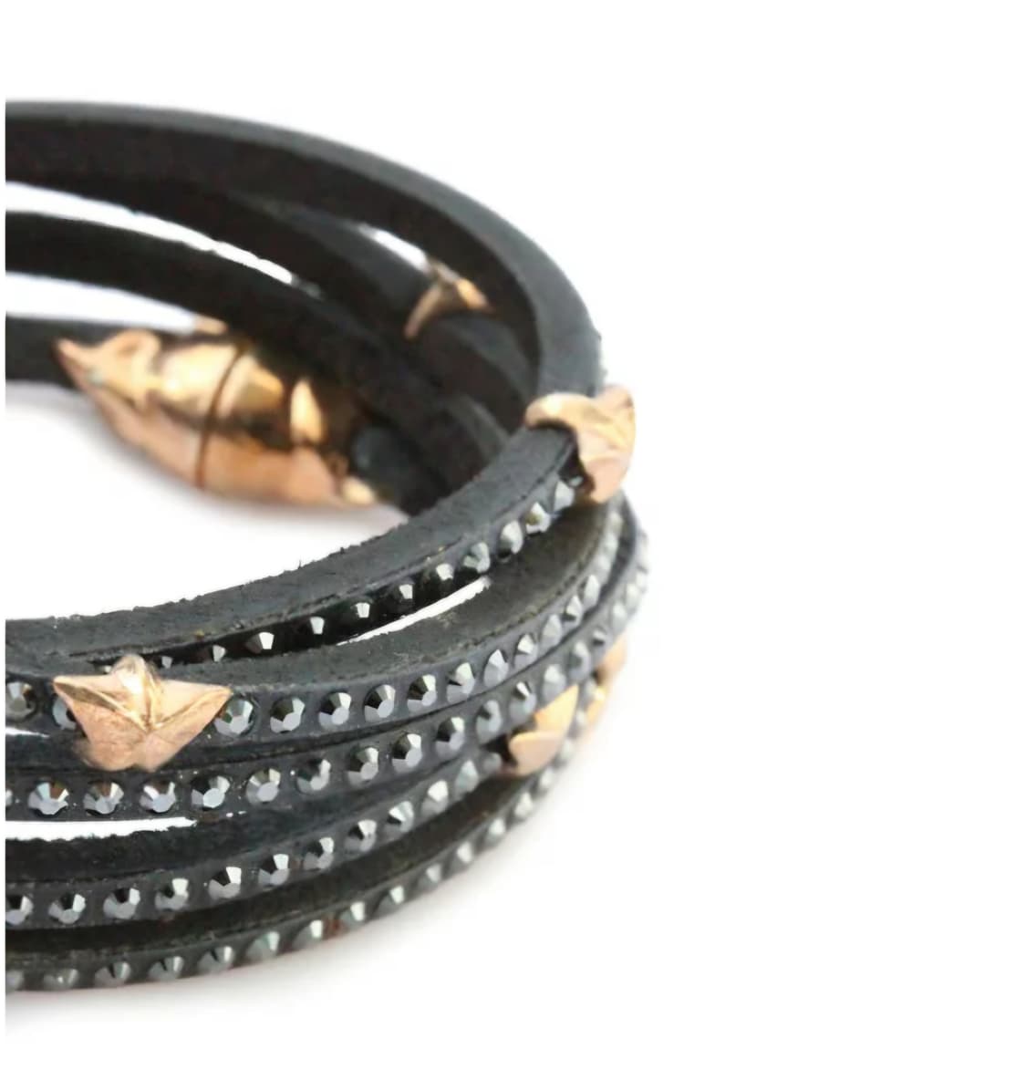 토마스 도노칙 Tomasz Donocik 레더스와로브스키팔찌 상품이미지2