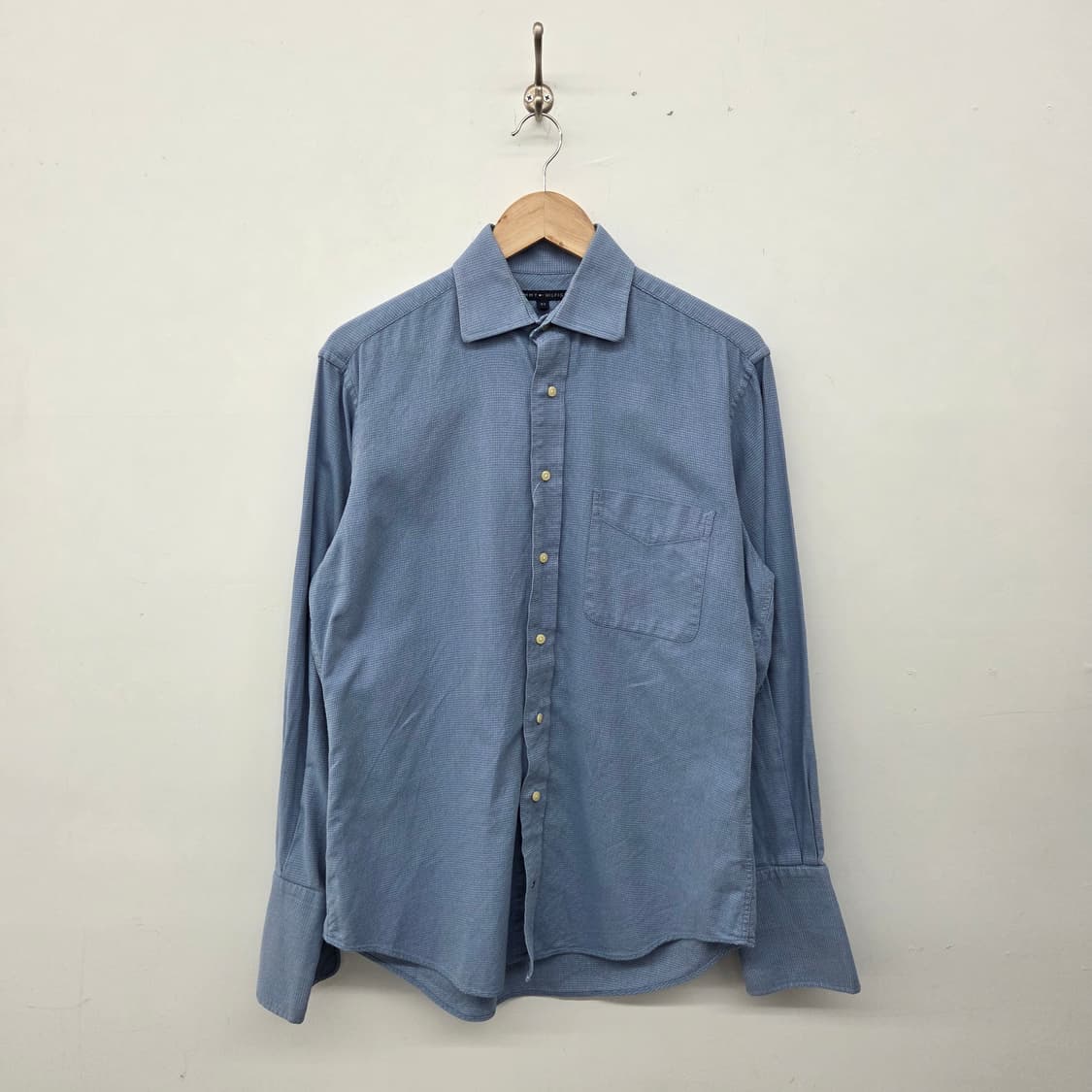 타미힐피거 블루 긴팔 셔츠 남L 상품이미지1