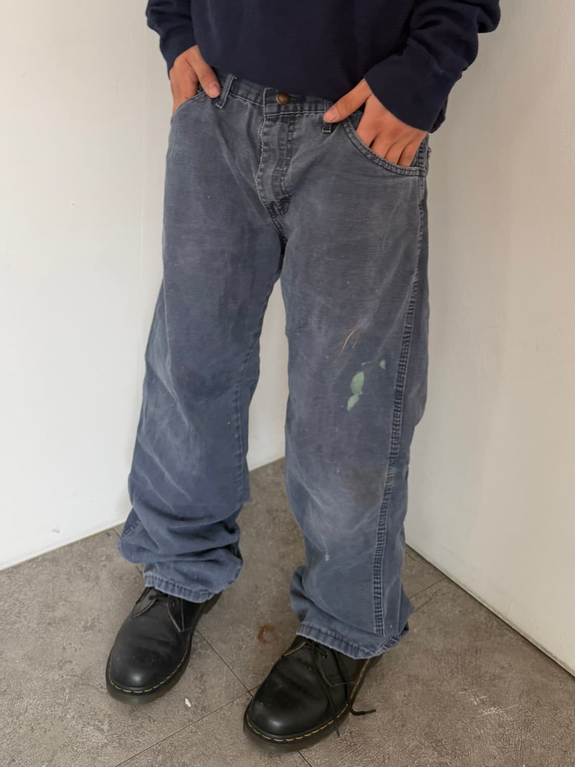 디키즈 카펜터 워크팬츠 워싱블루 상품이미지1