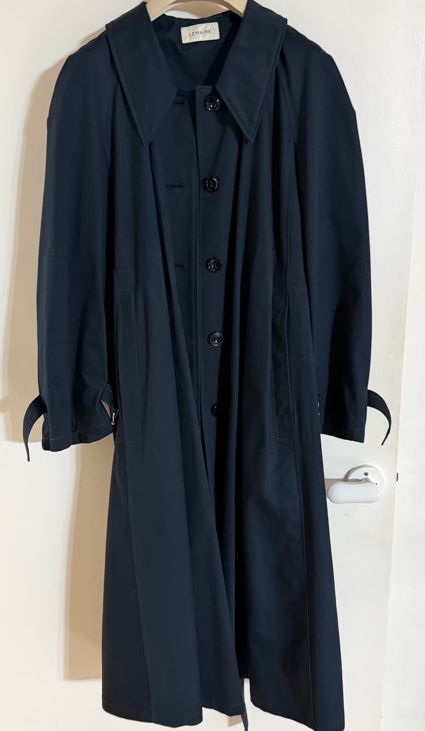 르메르 트렌치코트 네이비(블루블랙) 34 상품이미지6