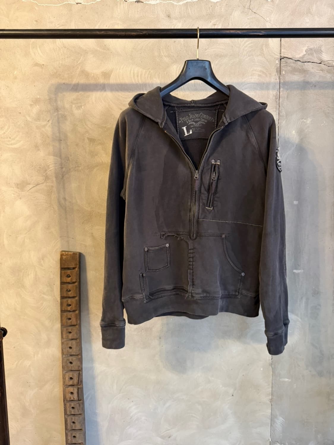 랄프로렌 데님앤서플라이 짚업 후드티 100 상품이미지3