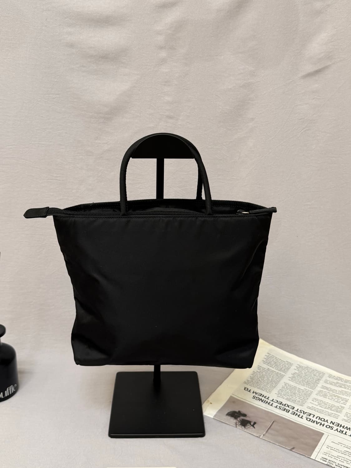 (상태최상)프라다 포코노 나일론 토트백 + 개런티 카드 상품이미지7