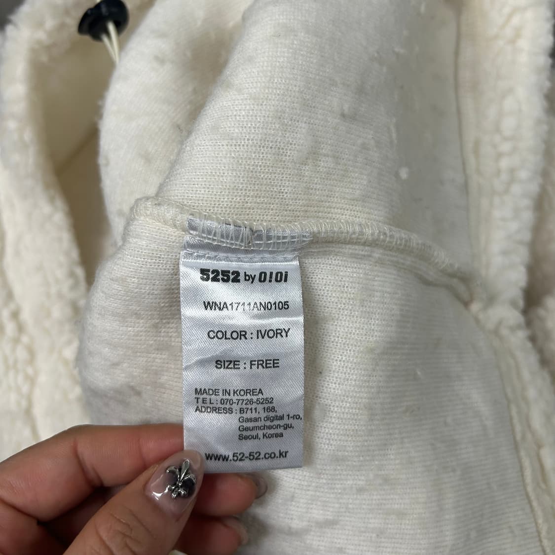 oioi 반집업 후리스[1404] 상품이미지7