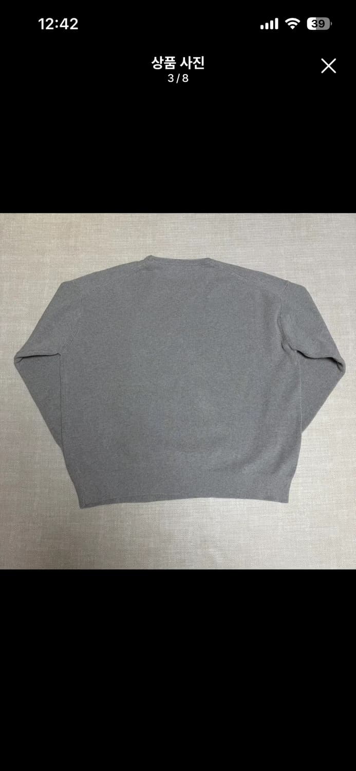 자라 오리진 니트 xl 상품이미지3