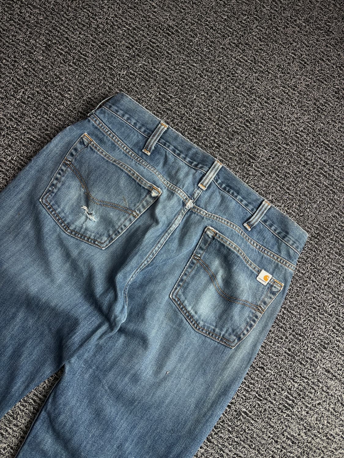 칼하트 시그니처 아카이브 워크 데님 팬츠 2975 상품이미지5